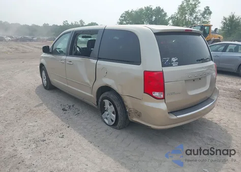 2012 Dodge Grand Caravan Se/Avp из США, поврежденный, VIN 2C4RDGBG2CR324530